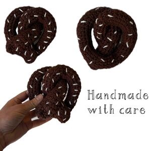 Handmade Crochet Pretzel